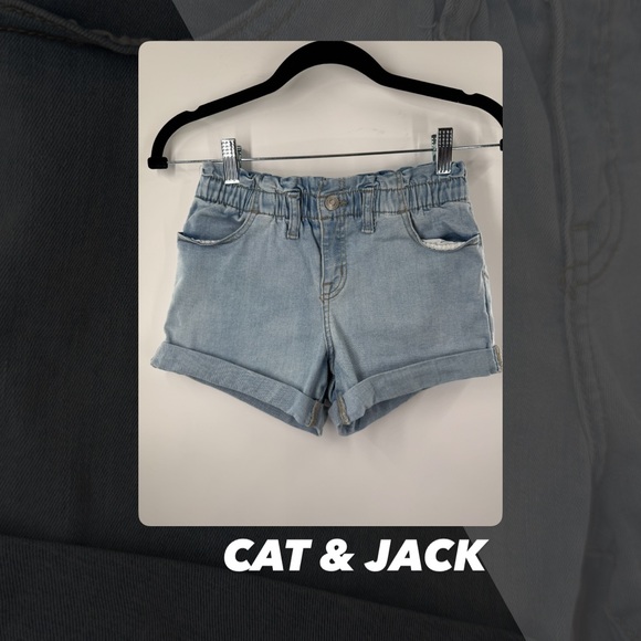 Cat & Jack Other - EUC Cat & Jack Cuffed Denim Shorts
